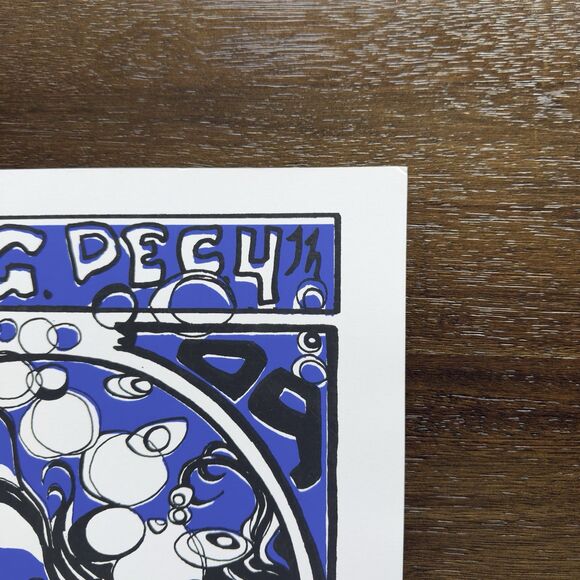 Phish Poster MSG Dec 4th 2009 Marq Spusta Signed #42/90 RARE Artist Proof LE - Picture 4 of 11